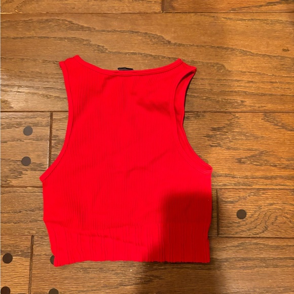 Zara Red Tank Top - Picture 2 of 3